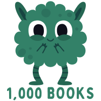 1,000 Books Badge